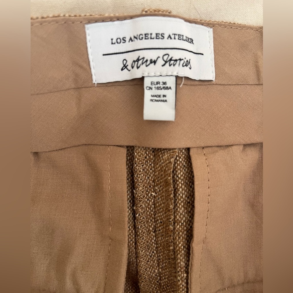 NWOT High waist tweed pants Size 36/4 - Picture 2 of 8